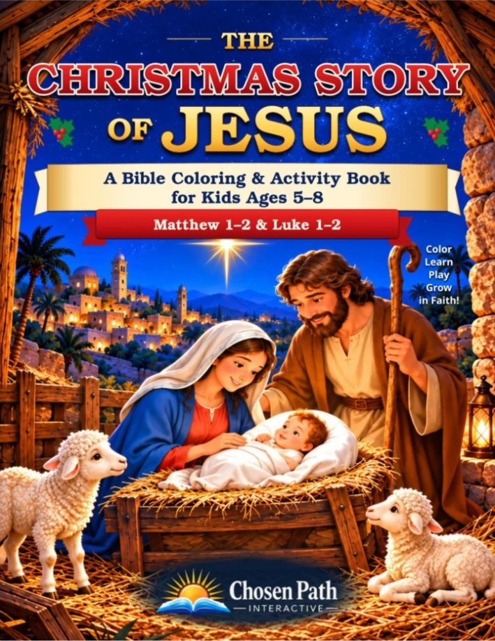 The Christmas Story of Jesus front cover